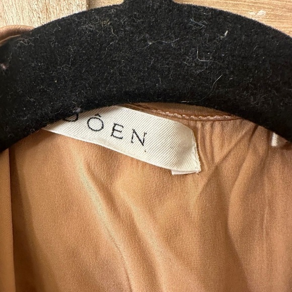 Rare Doen Solange top Blouse in Mother of Pearl Size M - Picture 5 of 10